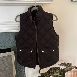 JCrew quilted vest